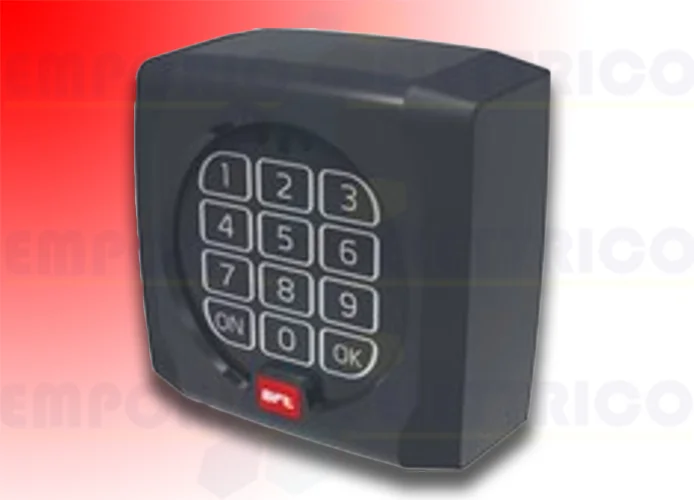 bft pulsantiera digitale wireless q.bo touch 433 mhz p121024 ( ex p121019 ) 2600834