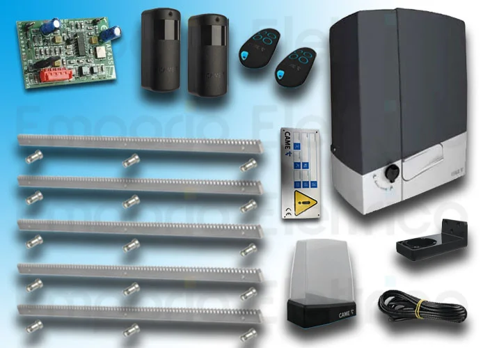 came kit automazione bxv plus 801ms-0570+ 5 mt cremagliera zinc emp8k01ms-056cremz5