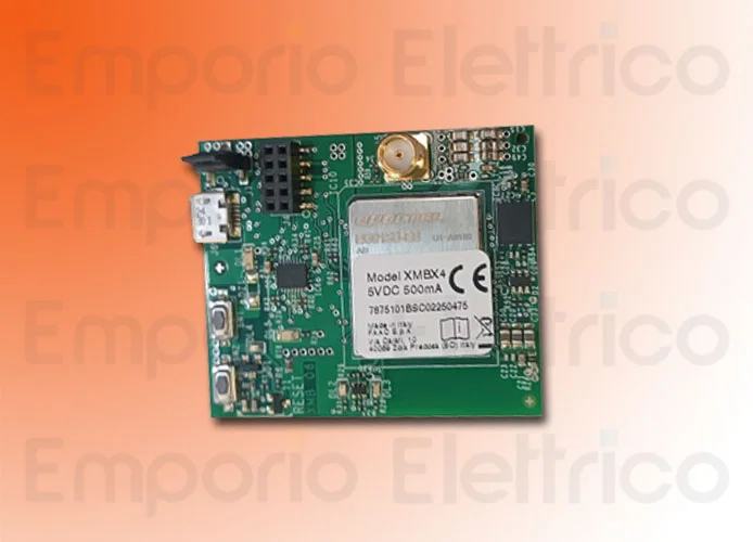 faac modulo di connetività gsm xbmx4 787510 (ex code 787379)