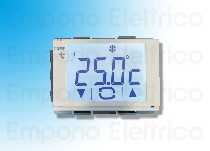 came bpt kit 5 telai termostati da incasso 845xc-0030