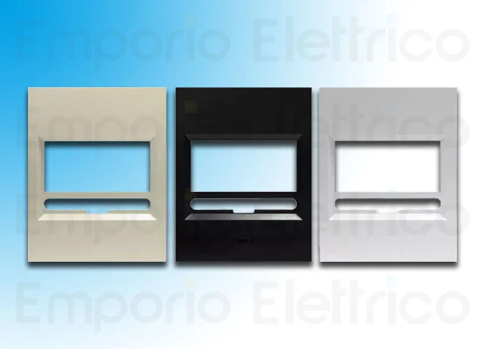 came bpt kit 3 cover termostati bianco nero e sabbia 845xc-0010