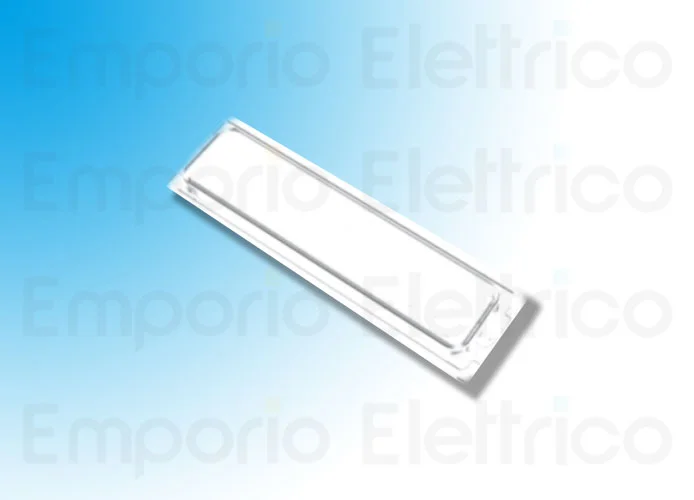 came 1 pulsante singolo con cartellino portanome per lhs 1ps 840xa-0040