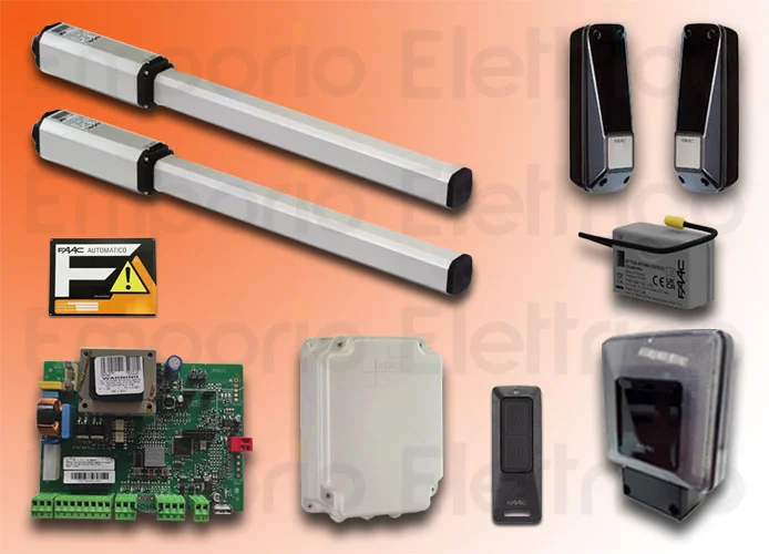 faac kit automazione 230v ac leader kit perfect 60 120013