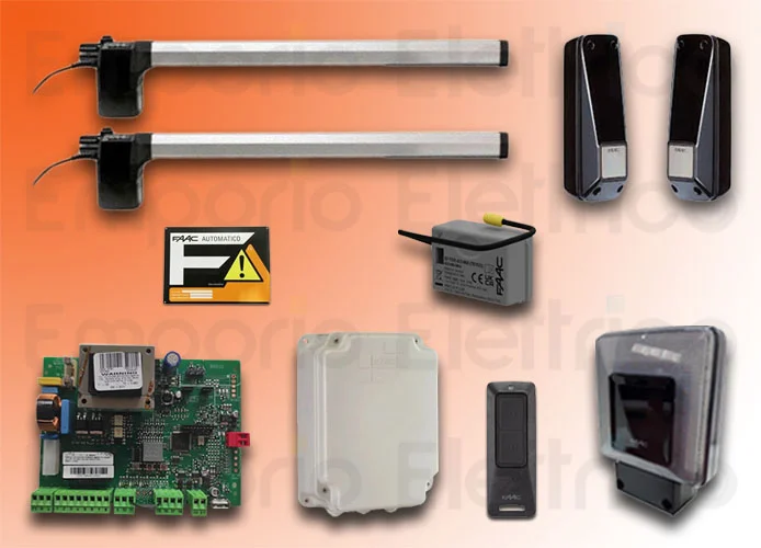 faac kit automazione 230v eco kit perfect 60 120014