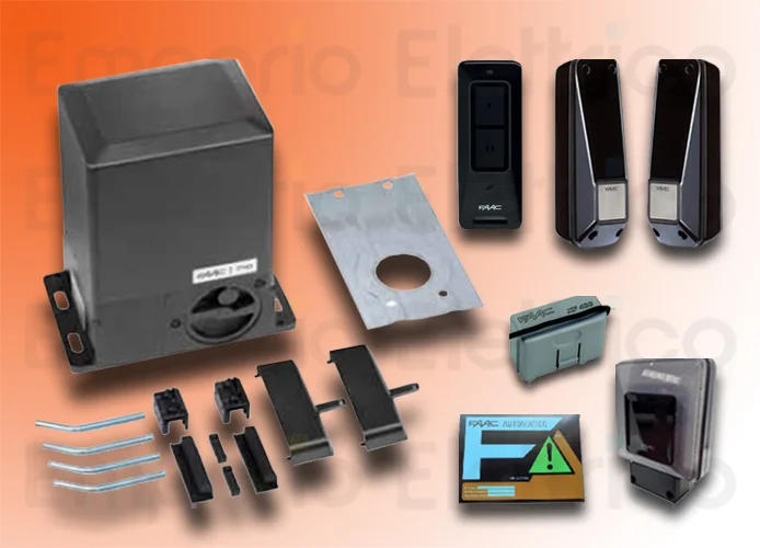 faac kit automazione 230v delta2 kit perfect 60 120009
