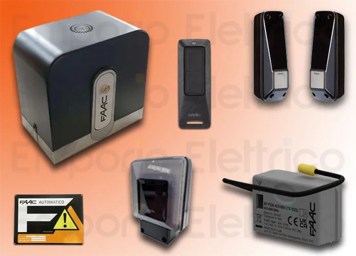 faac kit automazione 24v rapid kit perfect 60 120012