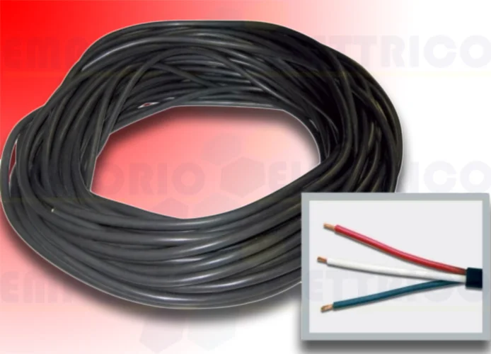bft cavo alimentazione per serie lux bt 100 mt cable lx bt n999417 2611110