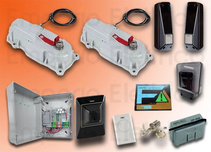 faac kit automazione power 24v dc power kit safe 106747445