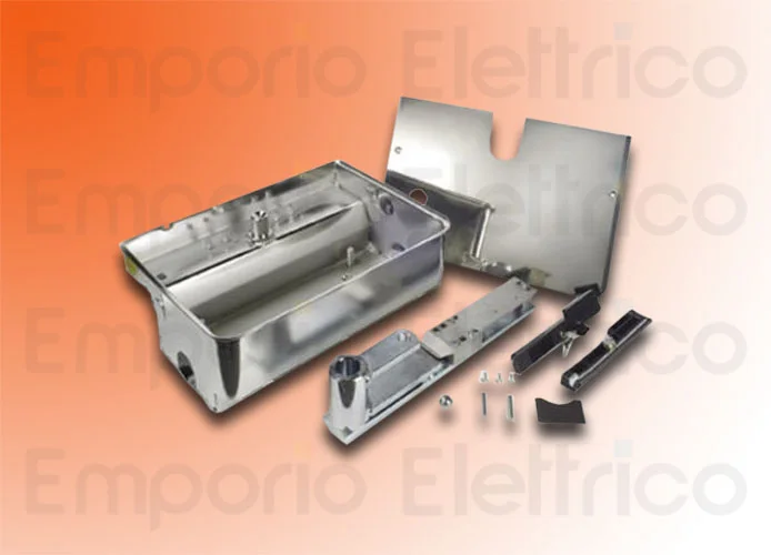 faac cassetta portante in acciaio inox con sblocco 490110