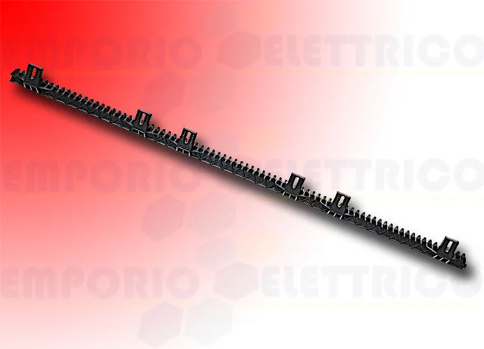 bft cremagliera plastica modulo 4 nylon 22x22 - 1 metro - cp d221073 2600594