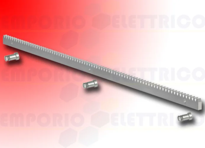 bft cremagliera acciaio modulo 4 zincata 30x12 - 1 metro - cvz d571053 9011069