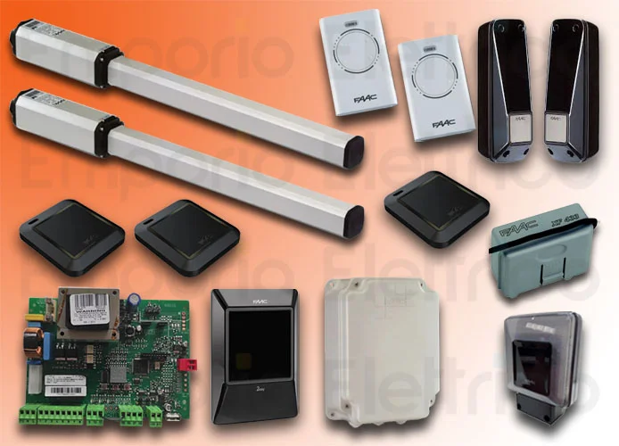 faac kit automazione 230v ac leader kit perfect 105911