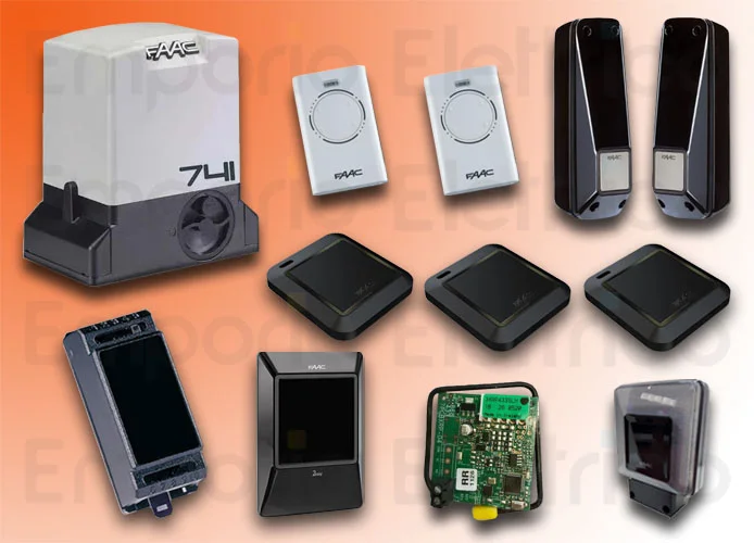 faac kit automazione 230v ac delta3 kit perfect 105918