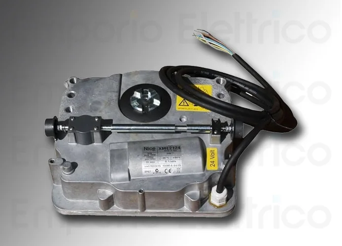 nice motoriduttore irreversibile con encoder s-fab 24v sfab2124