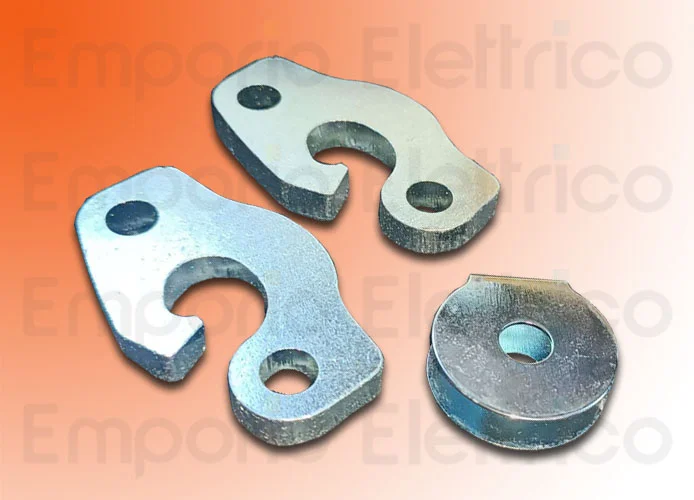 faac confezione attacchi doppia molla per barriera b614 490186