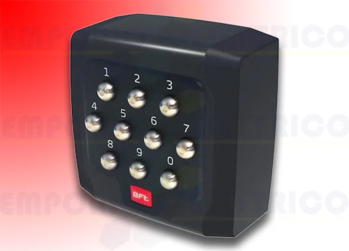 bft pulsantiera digitale esterna antivandalismo q.bo pad p121025 2600835