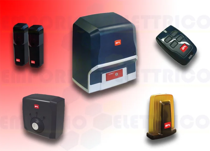 bft kit completo 24v cancelli scorrevoli ares ultra bt kit a1500 r925341 00001 2604051