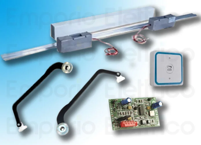 came kit automazione due ante a pannello singolo voilà 24v 001uv01 uv01