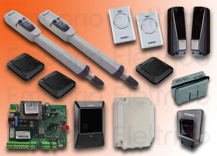 faac kit automazione 230v ac master kit perfect 105910fr