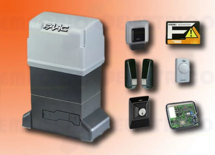 faac kit automazione 844 e r z16 230v ac 109925 mmkit (ex 109837 mmkit)