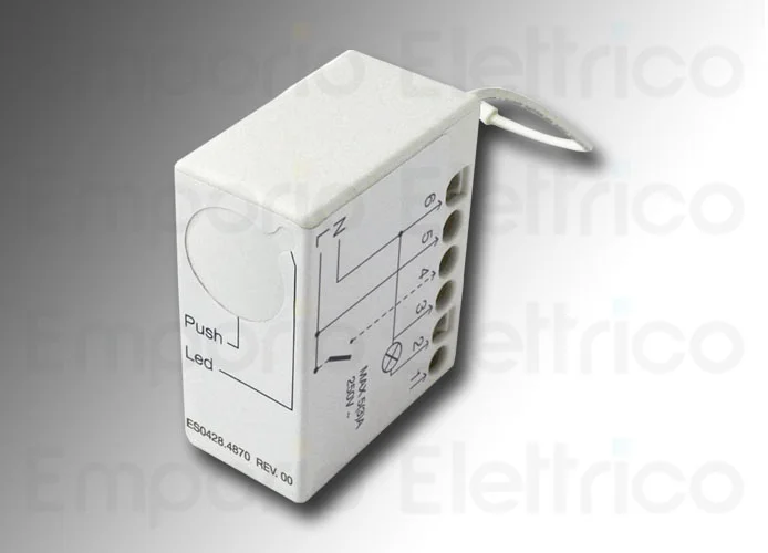 nice tag trasmettitore da incasso con alimentazione a batteria ttxb4