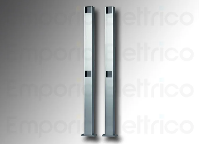 nice 2 pz colonna alluminio h=1000mm per 2 fotocellule medium/large era post pph2