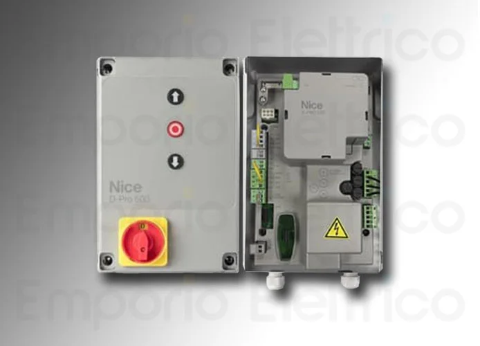 nice centrale di comando per un motore 230vac - 400vac d-pro500 dpro500