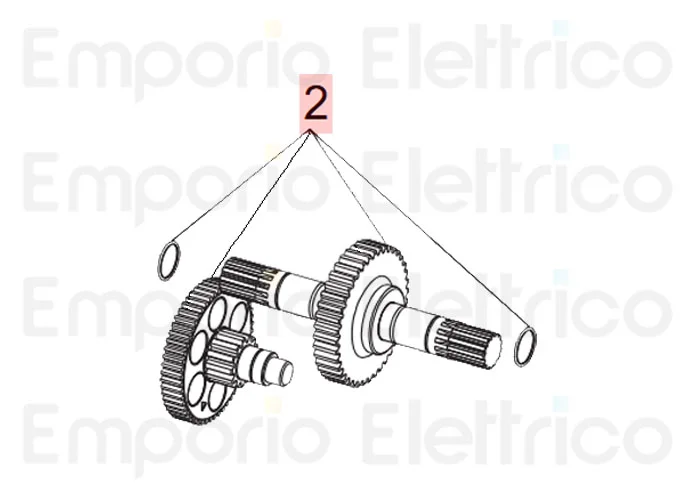 genius Ersatzteil xric der letzten Reduzierungsgruppe m 2,5 breeze 6020355