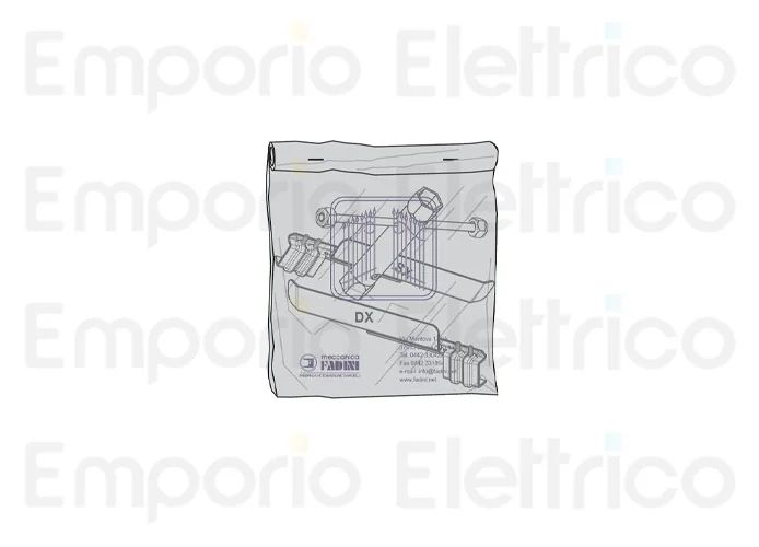 fadini Ersatzteil der Packung des rohrförmigen Entriegelungsschlüssels fürr fibo 300 30058