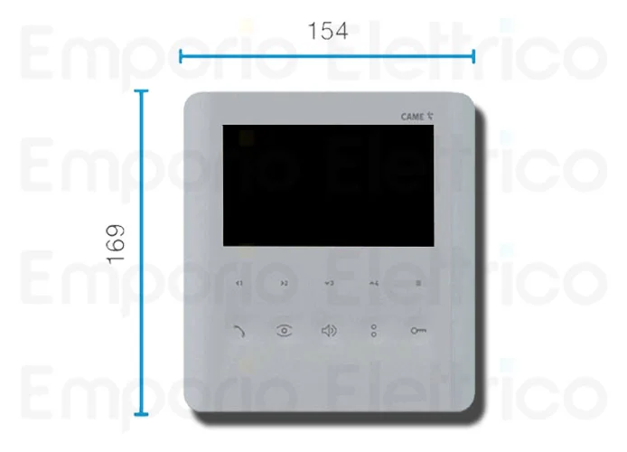came bpt Video-Innenstation mit Freisprechfunktion plx v ip WiFi 840ch-0170