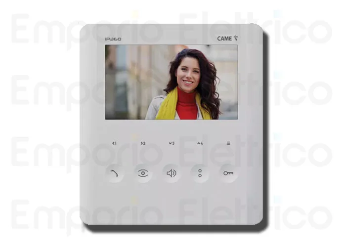 came bpt Video-Innenstation mit Freisprechfunktion plx v ip weiss 840ch-0190