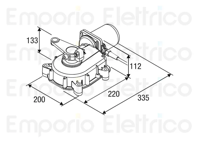 beninca Seite Ersatzteile des du.it24nve Motors