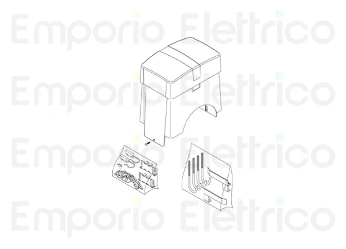 beninca Ersatzteil des magnetischen Endschalters für bull 9688102