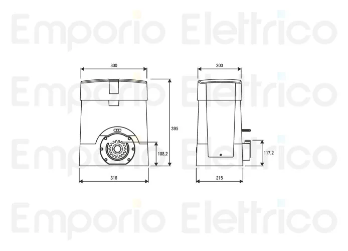 beninca Seite Ersatzteile des bull1524.s Motors