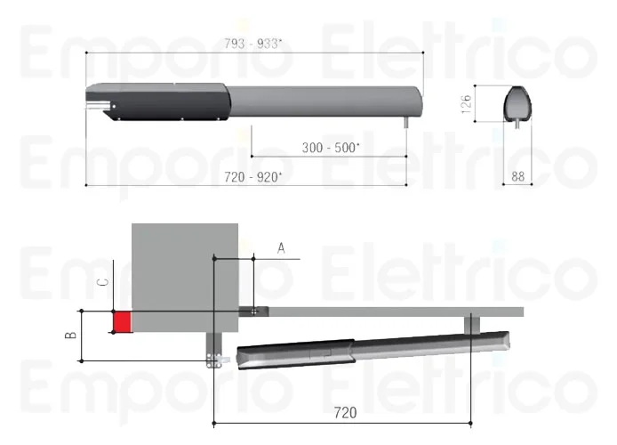 came Antrieb ati 24v 001a3024n a3024n