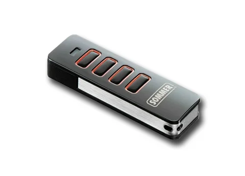 sommer telecomando pearl nero 4 canali 4018v000