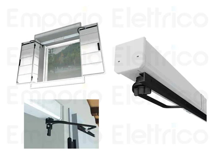 came Automation Kit für sx Flügeltor mit Einzelplatte voilà 24v 001uv04 uv04