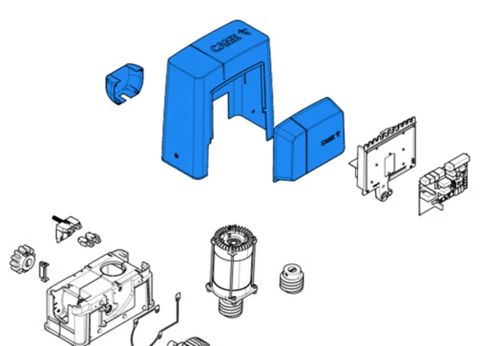 came Ersatzteil der Gruppe von Covers bk dark grey 88001-0084