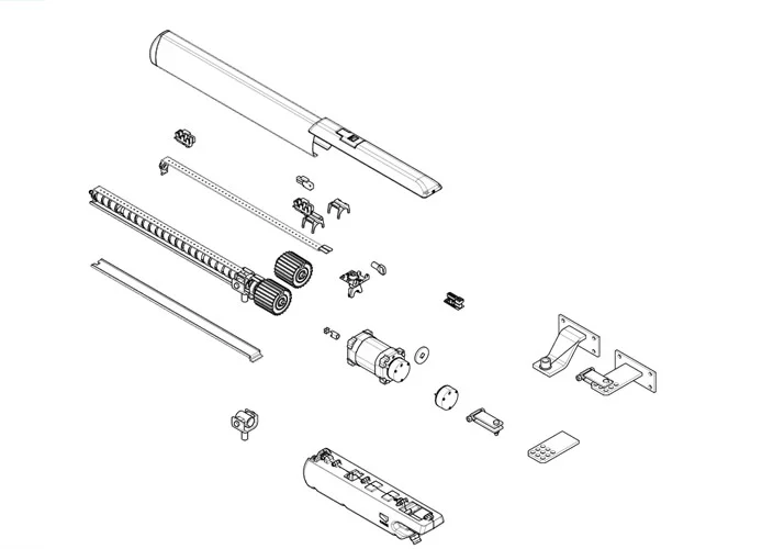 came Seite Ersatzteile des Motors 001a5024n a5024n 