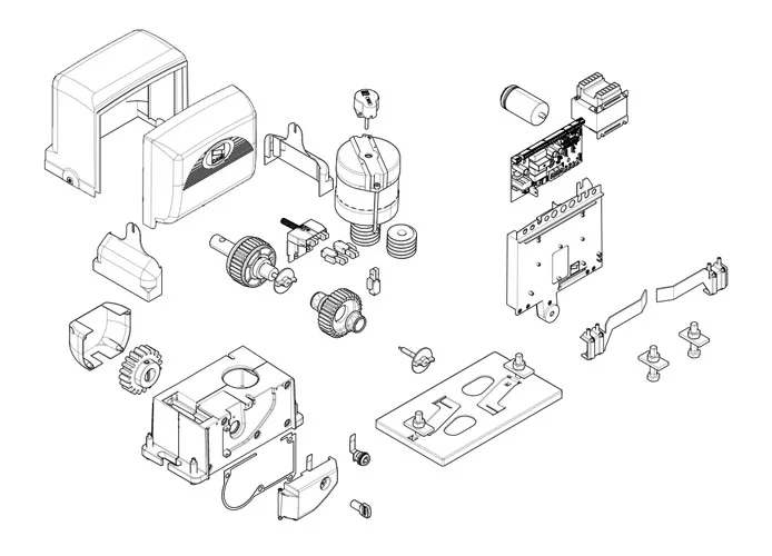 came Seite Ersatzteile des Motors 001bx-78 bx-78 