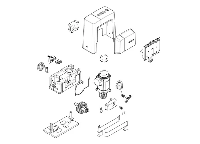 came Seite Ersatzteile des Motors 001bks22tgs bks22tgs 801ms-0130