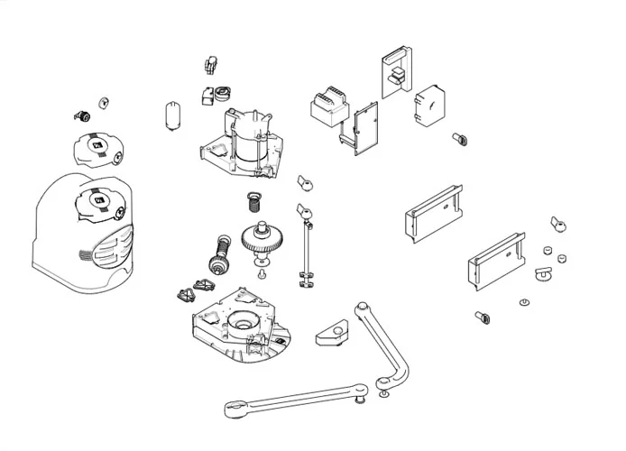 came Seite Ersatzteile des Motors 001f7000 f7000