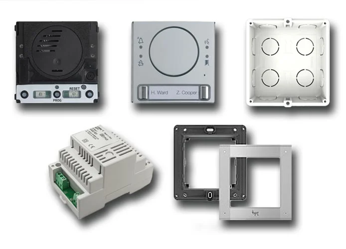 came bpt zweifamilien Audio Gegensprechanlage Kit free-mtma 61700420