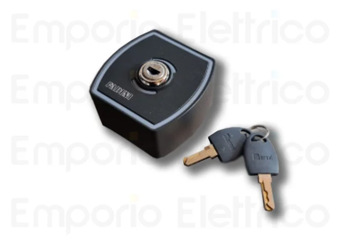 fadini Schlüsselschalter Aufputz-Montage mit Standard Zylinder zero.k 142l