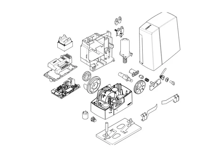 came Seite Ersatzteile des Motors bxv10age 801ms-0590