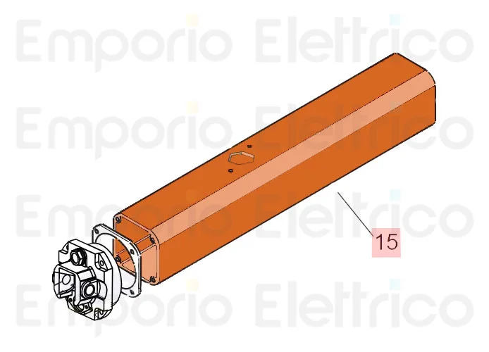 faac Ersatzteil des Tankes op.400 Entriegelung '05 7161825