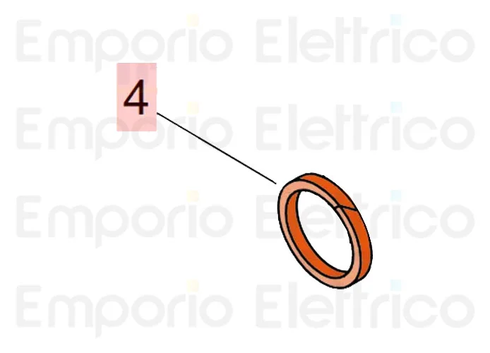 faac Ersatzteil der Dichtung dde 175 7091015