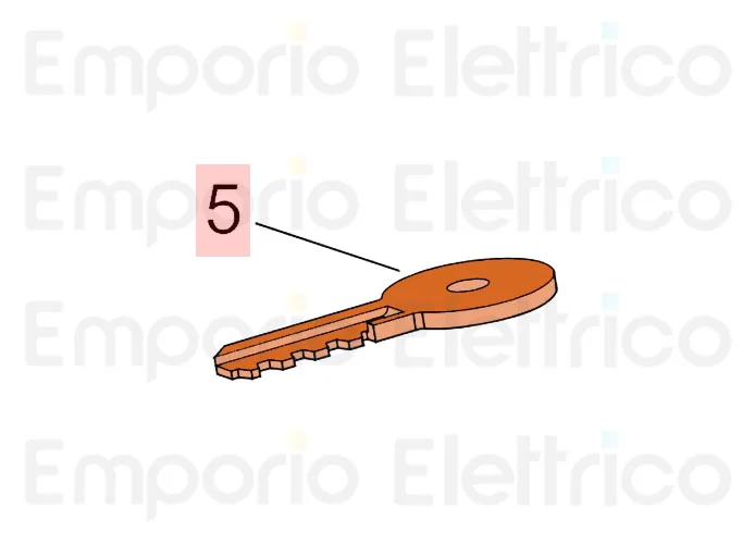 faac Ersatzteil der Schlüssel Art. 3889.0913 7131005