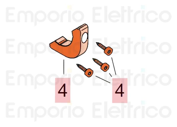 faac Ersatzteil des Verschlusskragens 412 r1 799358