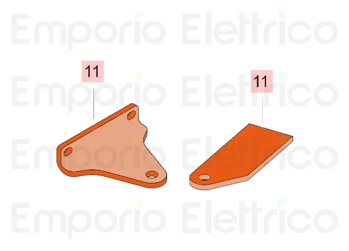faac  Ersatzteil der Montagehalterung 412 63003359